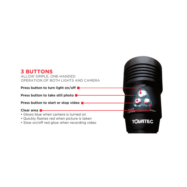 MERA Dive Light & Built In Camera – Top Rated Scuba Diving